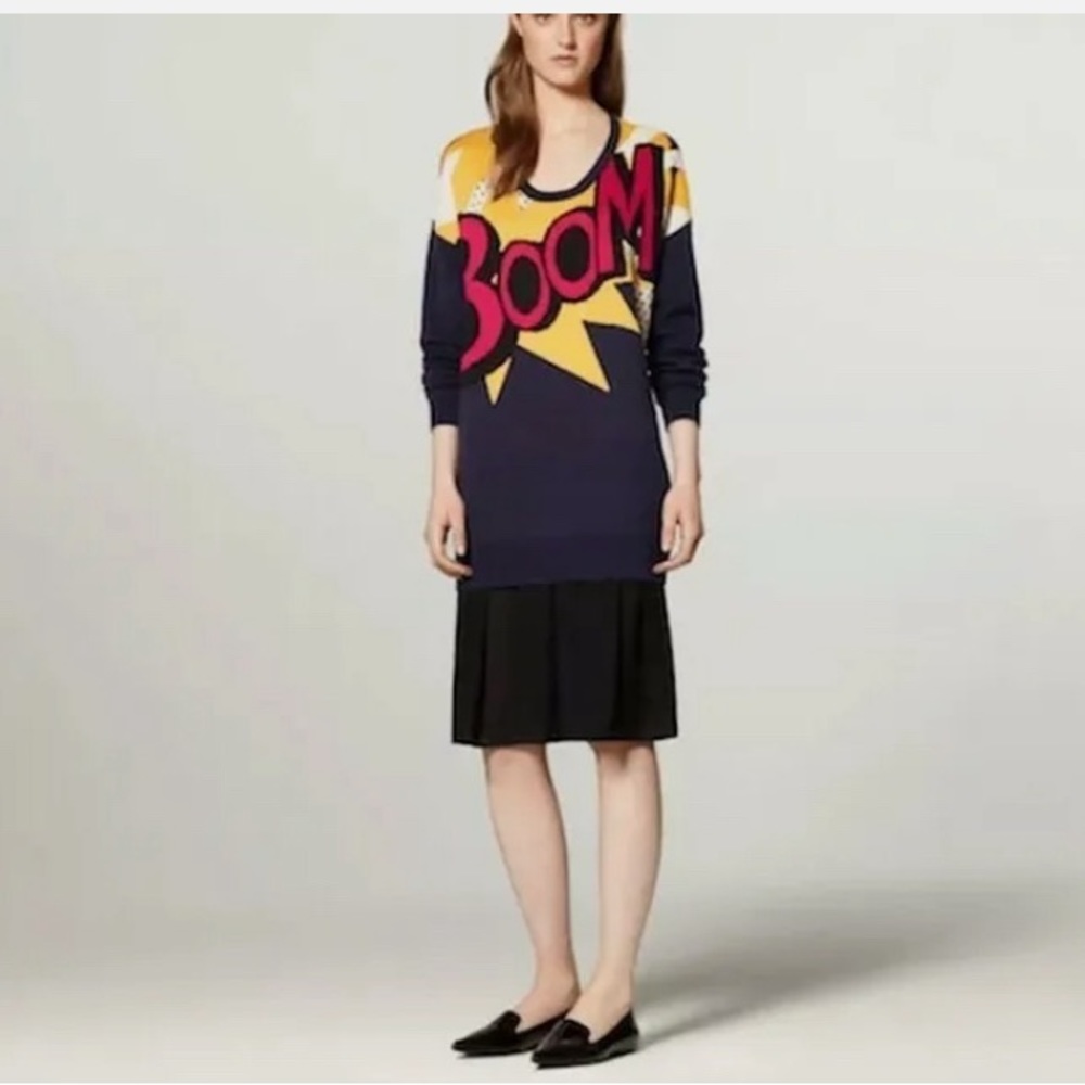 3.1 Philip Lim for Target BOOM Cartoon Pop Art Print Sweater Size XL